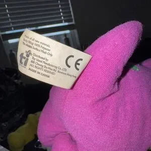 Lyons 2011 Singing Barney Purple Dinosaur Talking 11" Stuffed Plush WORKING