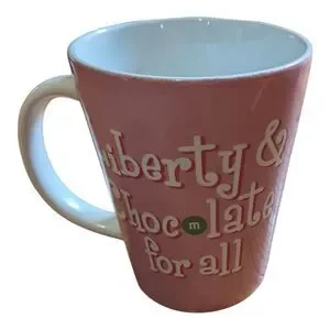 M & M’s World Green "Liberty & Chocolate For All" Mug Statue Of Liberty 2013