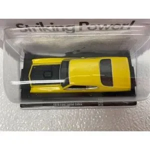 M2 Machines 1970 Ford Torino Cobra Yellow Die Cast Car Model
