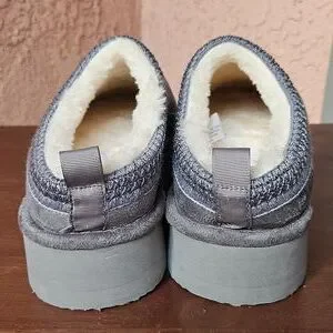 Madden Girl Breeze Faux Fur Suede Slip-on Platforms Shoes 8.5
