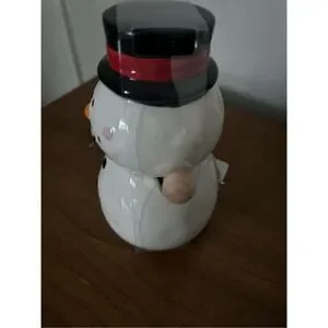 Magenta Home Snowman Honey Pot & Dipper Christmas Set