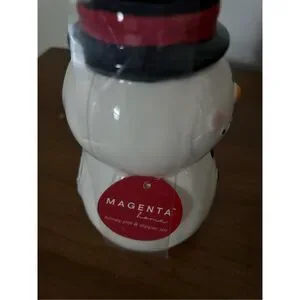 Magenta Home Snowman Honey Pot & Dipper Christmas Set
