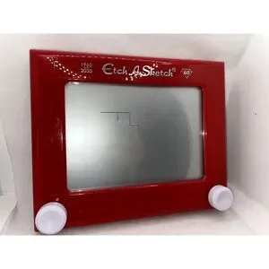 Magic ETCH A SKETCH Screen Red Model No. 33700 good condition works
