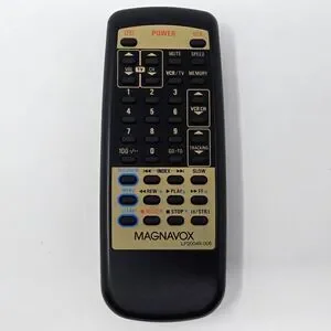MAGNAVOX VCR VHS OEM REPLACEMENT REMOTE CONTROL LP20049-005 FOR VRU240