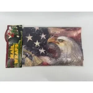 MailWraps Magnetic Mailbox Cover American Flag Bald Eagle Numbers NEW IN PACKAGE