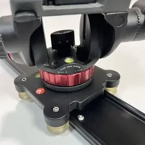 Manfrotto Pro Video Head With Flat Base & Track Rail System Video Head MVH502AH