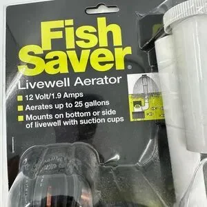 Marine Metal Aerator Livewell Kit Cooler Bait Bucket Fish Saver 12V Pump 360GPH