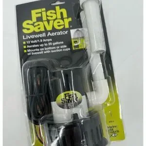 Marine Metal Aerator Livewell Kit Cooler Bait Bucket Fish Saver 12V Pump 360GPH