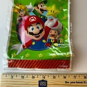 Mario Party Pack Plates & Napkins Birthday Nintendo Goody Bags Treat