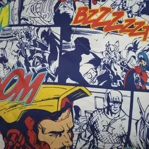 Marvel Comic Book Tapestry