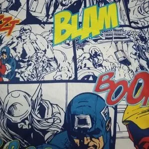 Marvel Comic Book Tapestry