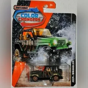 Matchbox Color Changers Jeep Wrangler Toy