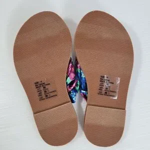 Matilda Jane Flip Flops Kids Girls Size 11 Brilliant Daydream Seashore Sandal