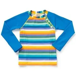 Matilda Jane Undercover Rashguard Size 4 Boys Girls Striped