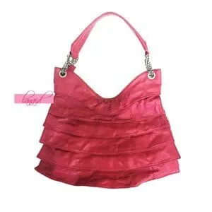 Matt And Nat Cleo Nappa Studded Bag Magenta Large Faux Leather Edgy Recycled