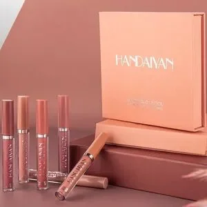 Matte Liquid Lipstick Set - Nude and Brown Shades