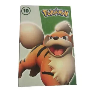 McDonald's Pokémon Match Battle Growlithe #10 Complete Unopened Box
