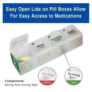 MedCenter 31 Day Pill & Vitamin Organizer