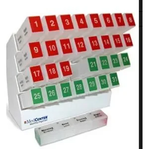 MedCenter 31 Day Pill & Vitamin Organizer