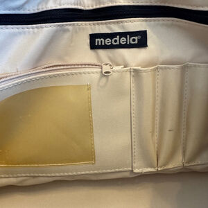 Medela Metro Breast Pump Bag - Black And Yellow Insulated Padded Bag
