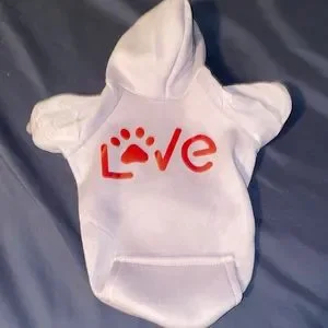 Medium dog hoodie