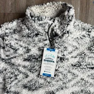 Member's Mark Kids Quarter Zip Sherpa