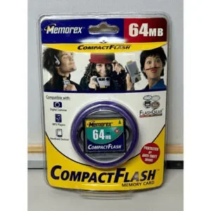 Memorex 64 MB CompactFlash Memory Card - NEW