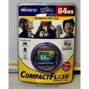Memorex 64 MB CompactFlash Memory Card - NEW
