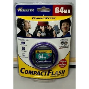 Memorex 64 MB CompactFlash Memory Card - NEW