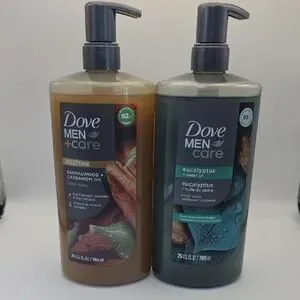 Men+Care Body Wash Set - Sandalwood & Eucalyptus