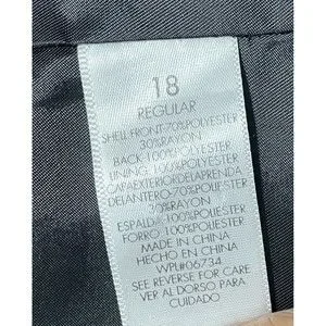 Men's Calvin Klein Black Formal Vest Size 18 Reg