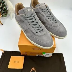 Men’s Tod’s Low-cut Suede Sneakers size 10 In Italy