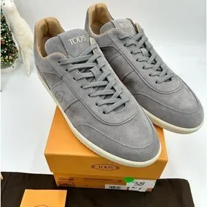 Men’s Tod’s low-cut suede sneakers size 10 in Italy