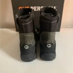Merrell Castle Rock Polarand Rove Zip Waterproof Boots Men’s 8.5 New
