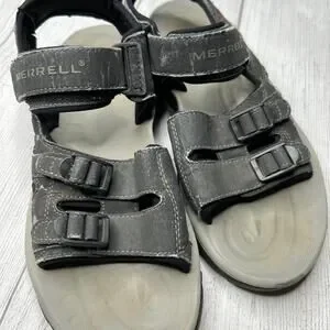 Merrell El Dorado II Charcoal Hiking Sandals Men's US Size 9 Outdoor Shoes EU 42