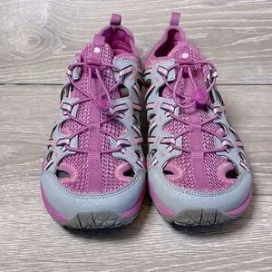 Merrell Hydro Choprock Big Girls Size 7 Purple Pink Hiking Sandal