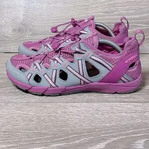 Merrell Hydro Choprock Big Girls Size 7 Purple Pink Hiking Sandal