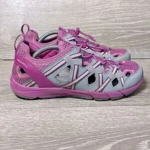 Merrell Hydro Choprock Big Girls Size 7 Purple Pink Hiking Sandal