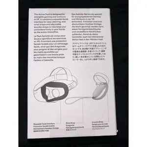 Meta Quest 2 Active Pack Knuckle Wrist Straps Facial Interface VR Fitness - New