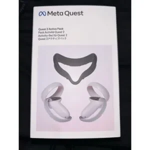 Meta Quest 2 Active Pack‎ Knuckle Wrist Straps Facial Interface VR Fitness - New