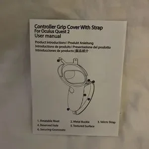Meta Quest 2 Oculus Grip Covers With Strap
