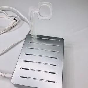 Metal Usb Charging Station Fast Multi-Usb Multi-function Silver  Cosoos