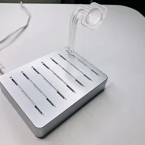 Metal Usb Charging Station Fast Multi-Usb Multi-function Silver  Cosoos