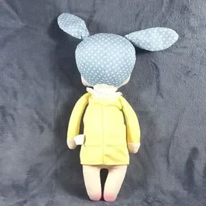 METOO 17" Angela Plush Sleeping Girl Bunny Rabbit Baby Rag Doll Stuffed Toy
