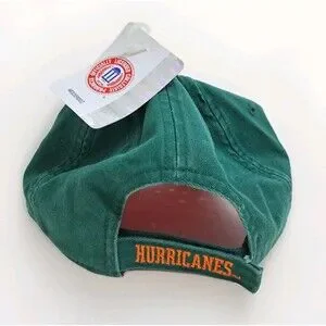 Miami Hurricanes Vintage Drew Pearson ESPN College Game Day Hat Cap Colorblock