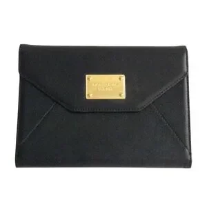 Michael Kors Black Saffiano Leather iPad Mini Tablet Folio Case Cover
