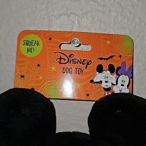 MICKEY MOUSE HALLOWEEN SQUEAK DOG TOY