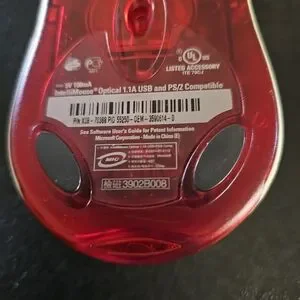 Microsoft IntelliMouse Optical USB And PS/2 Compatible Mouse