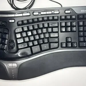 Microsoft Natural 1048 KU-0462 Ergonomic Keyboard 4000 V1.0 Black USB Wired