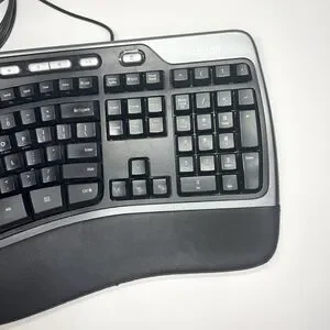 Microsoft Natural 1048 KU-0462 Ergonomic Keyboard 4000 V1.0 Black USB Wired